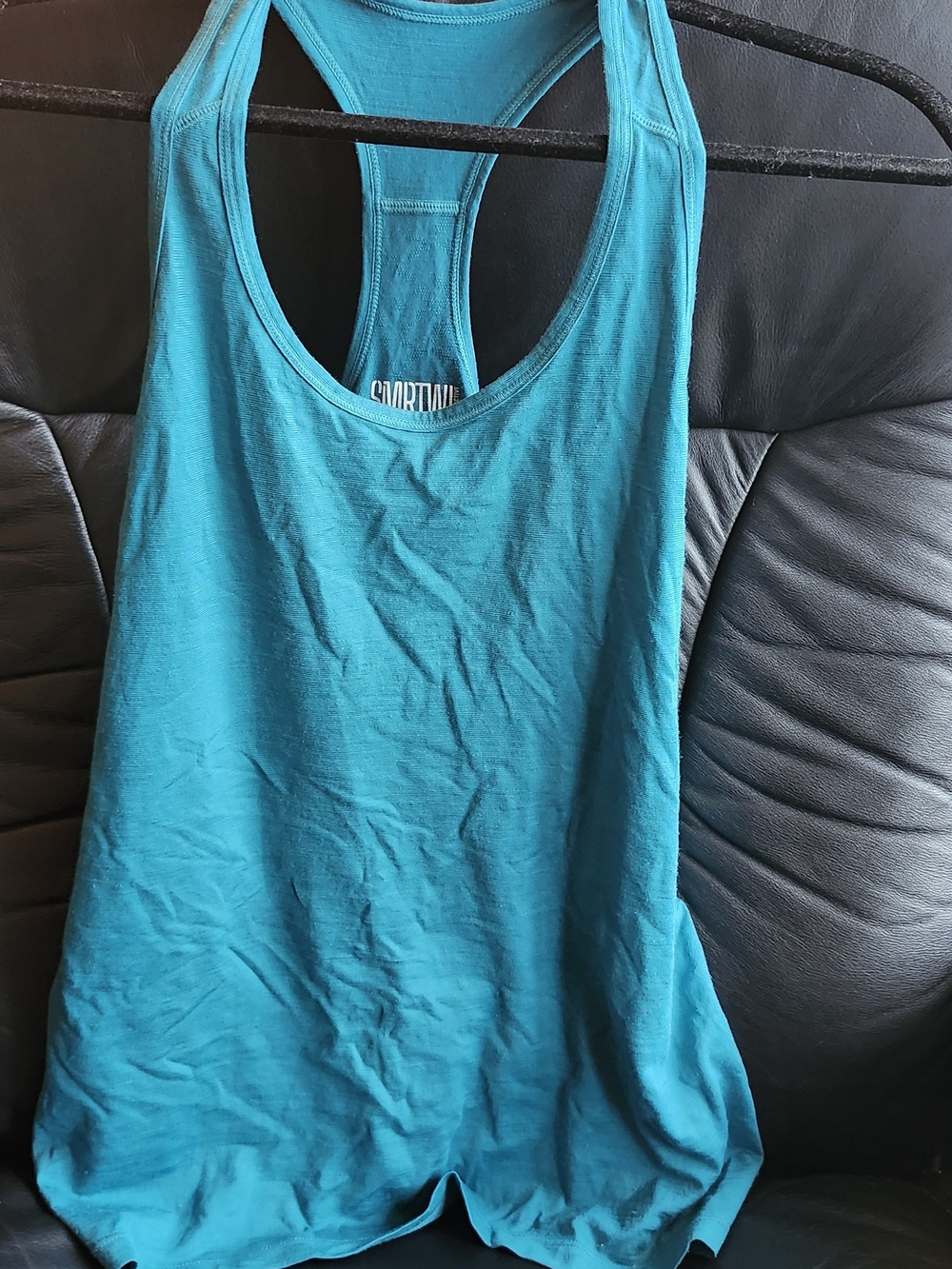 Smartwool Teal Racerback Tank Top
